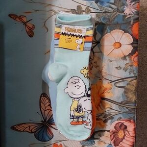 5 Pair Of Snoopy Crew Socks